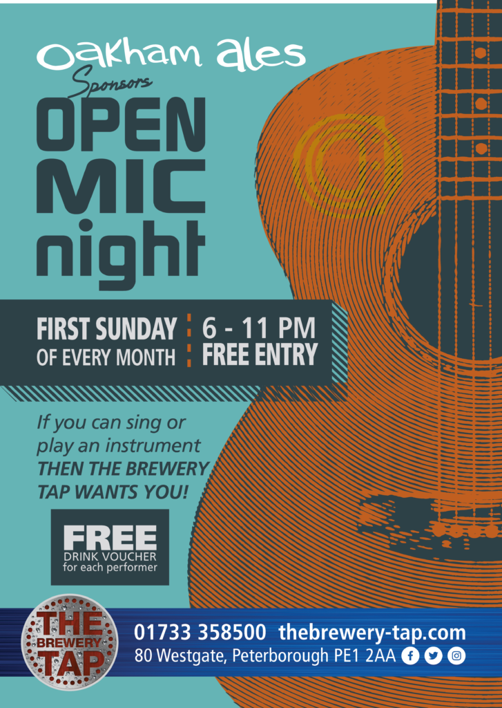 Open Mic Night The Brewery Tap Peterborough